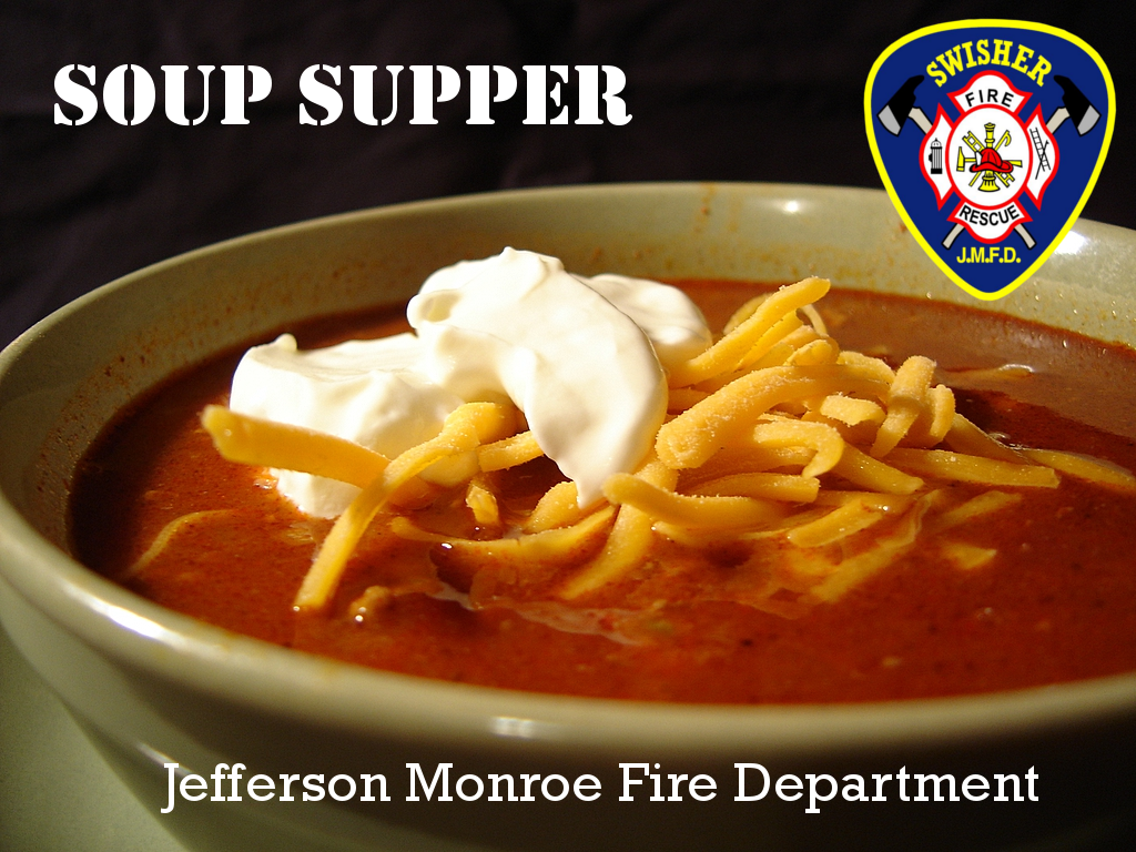 Soup Supper Jefferson Monroe Fire Department Swisher